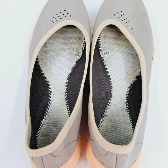 LISSOM Flytes 11.5 Ballet Flats Grey Coral Soles Slip On Comfort Light Stretchy - Picture 4 of 15